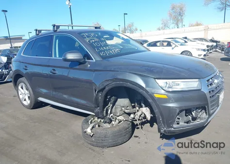 2020 Audi Q5 Premium 45 Tfsi Quattro S Tronic из США, поврежденный, VIN WA1ANAFY6L2027375